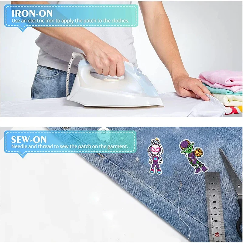 Parches de hierro con citas mágicas de ensueño, parche bordado para ropa, parche para equipaje, pegatinas Diy para ropa infantil - imagen 5