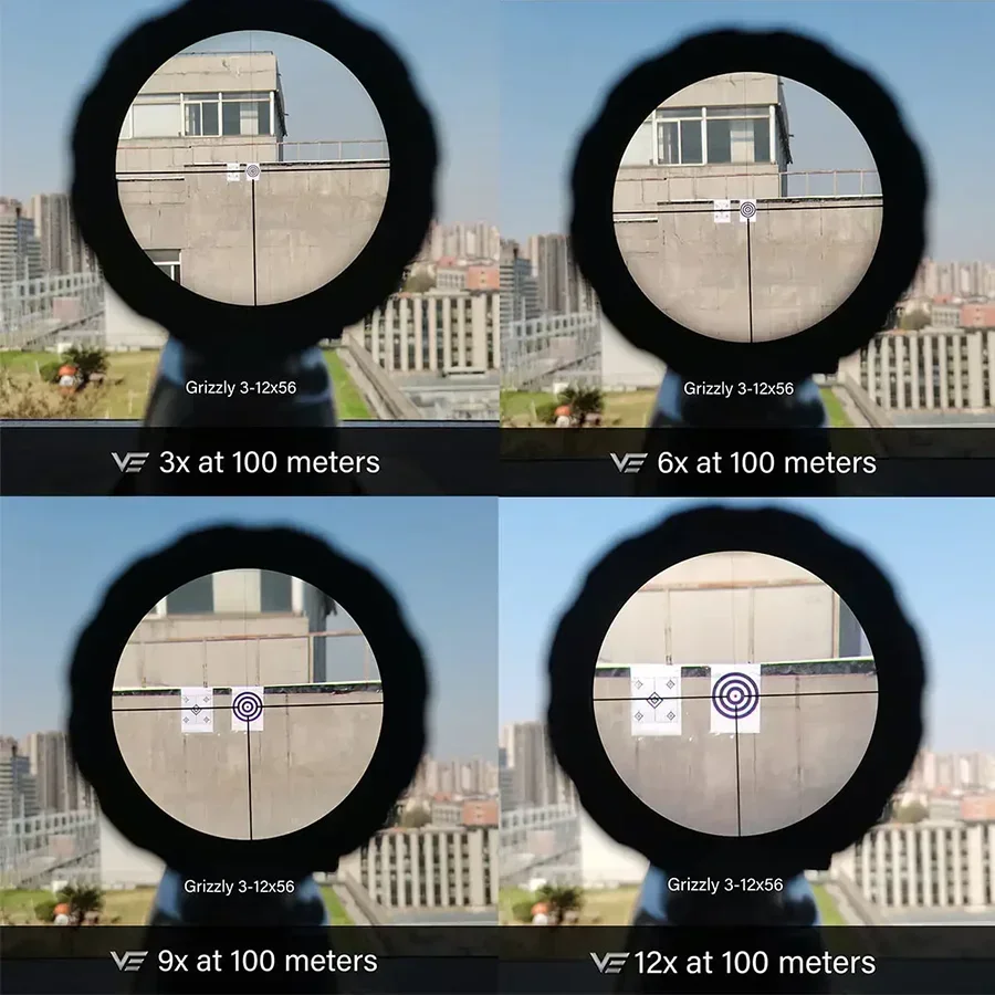 Vector Optics Grizzly 3-12X56 SFP mira óptica para colimador táctico de alcance de Rifle de caza - imagen 3