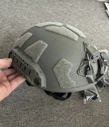 Casco FAST SF aramida corte alto – Tactico balístico NIJ IIIA