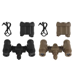Gafas Visión Nocturna NVG Binoculares AN/PVS-31 Militares Tácticas