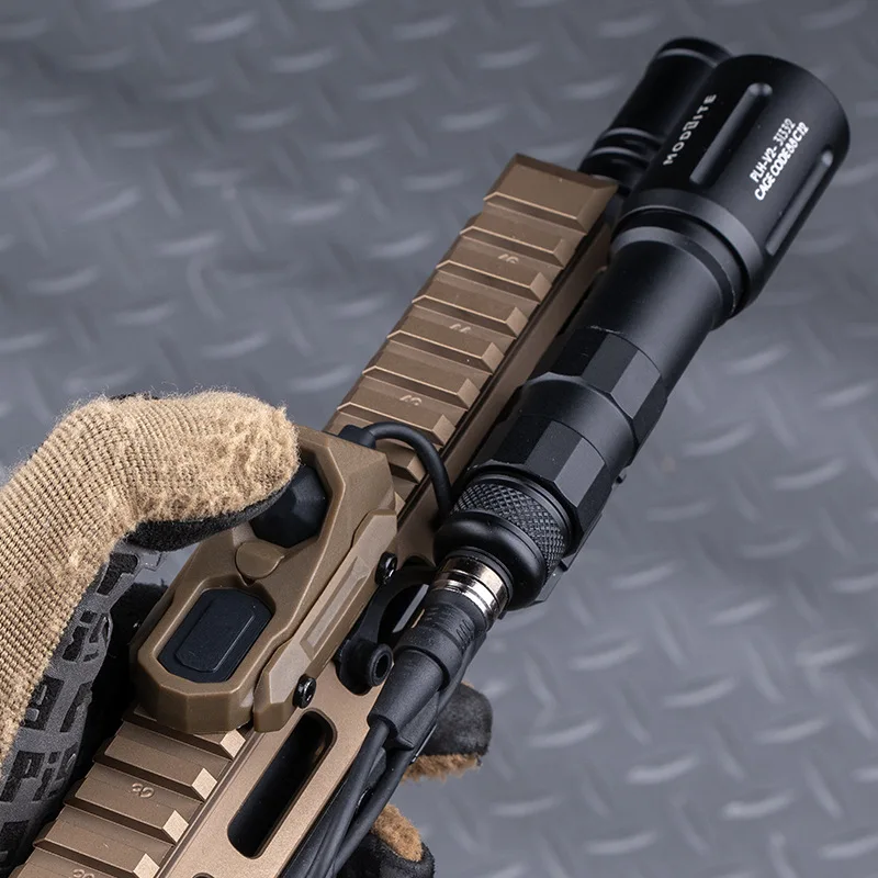 Interruptor controlado por línea de llave táctica SF conector de linterna táctica compatible con AXON táctico - imagen 4