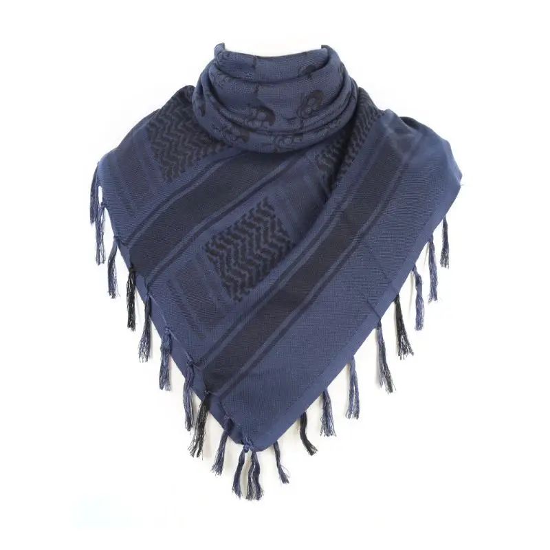 Shemagh-bufanda táctica militar para el cuello y la cabeza, pañuelo árabe para acampar al aire libre, ciclismo, chal, cubierta para el cuello - imagen 4