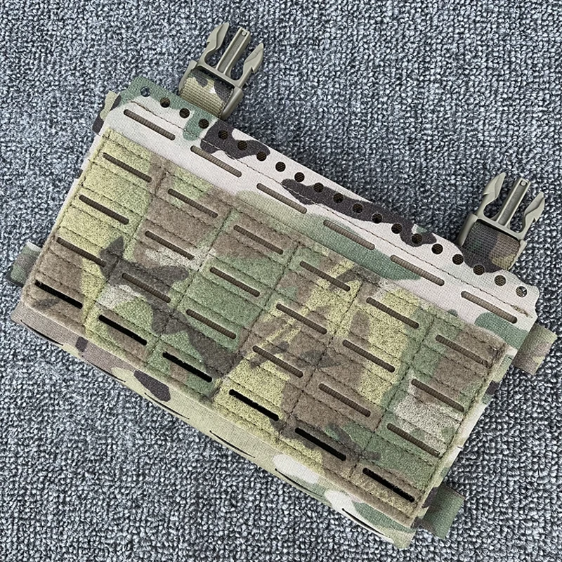 Airsoft-Placa de aparejo de pecho MK5 SS, Multicam, táctica, colgante, corte láser, expansión Molle, conversión, portador, placa, bolsa de engranaje - imagen 4