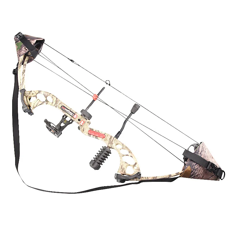 Aechery bolsa de transporte de arco compuesto, correa de hombro, cinturón, cubierta de arco compuesta, bolsa de protección - imagen 5