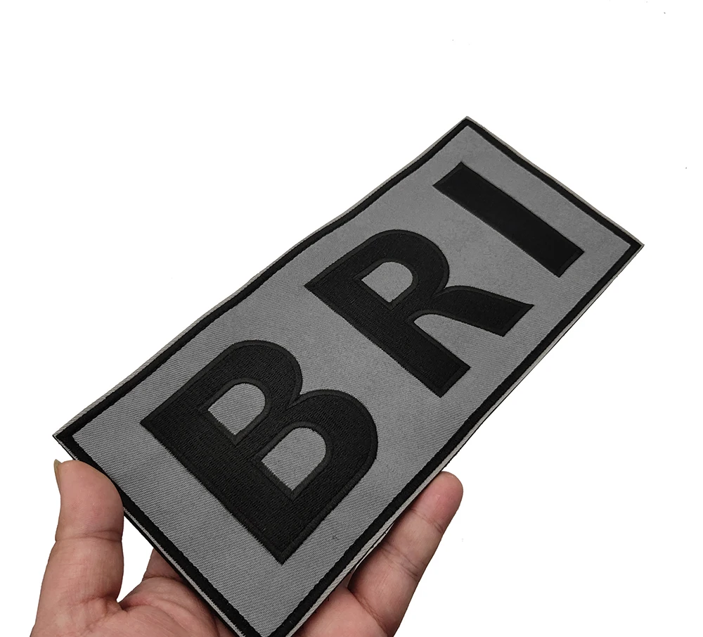 Parche infrarrojo bordado de Francia, insignias militares de brazalete IR para bolso, gorra, Parche de gancho y bucle - imagen 3