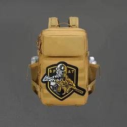 Parche bordado Chevron SPAT Warrior Soldier con velcro táctico