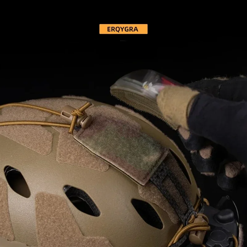 ERQYGRA casco táctico batería bolsa contrapeso Airsoft caza bolsa tiro Paintball accesorios equipo deportivo al aire libre - imagen 4