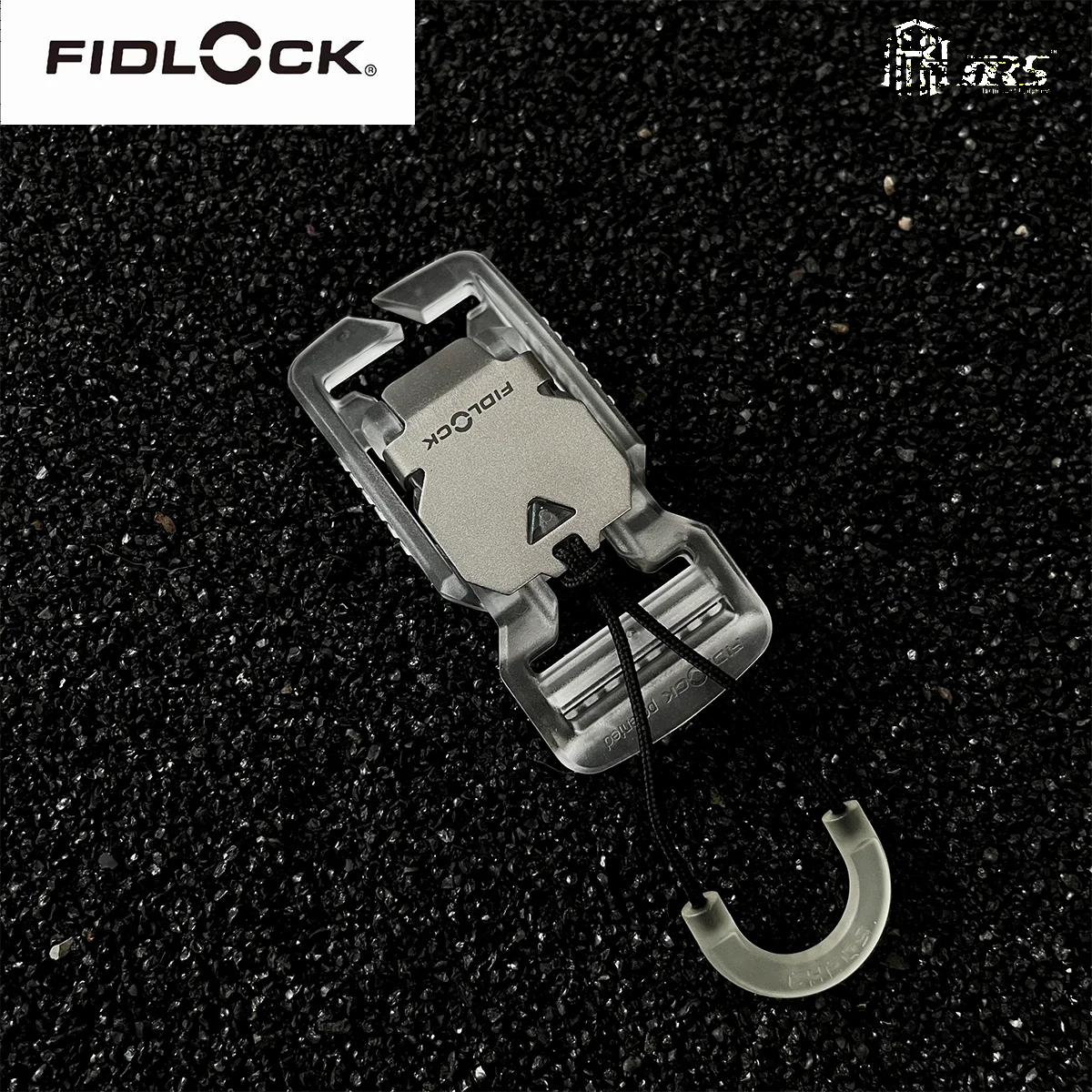 Hebilla FIDLOCK V naranja/roja/transparente, función de hebilla en V, hebilla magnética de liberación rápida para webbin de 25mm - imagen 2