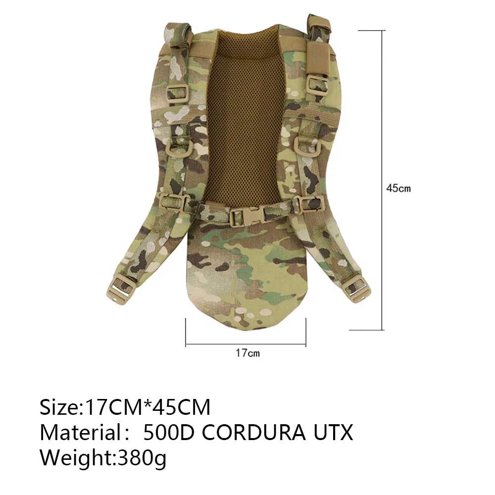 Correa de hombro desmontable para mochila de 2 días, Multicam de tela importada, adecuada para Asap - imagen 5