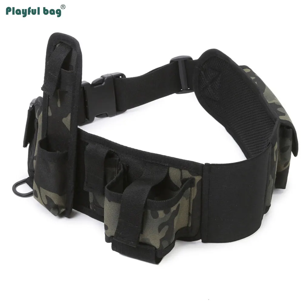 Lure Belt Fishing Tactical Belt Fishing Tackle Bag Multifunctional Portable Cycling Gear AVA295 - imagen 5