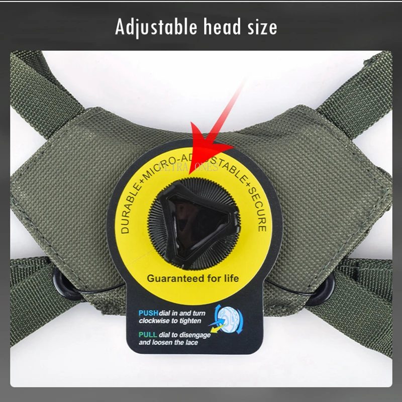 Almohadillas protectoras para casco de Paintball táctico, almohadilla de espuma viscoelástica para casco Airsoft, accesorios para cascos rápidos Wendy - imagen 4