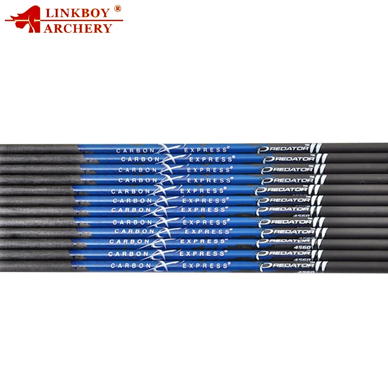 Flecha de tiro con arco de carbono puro, 24 piezas, 30 ", Spine400-1000, id4.2 mm, arco recurvo - imagen 2