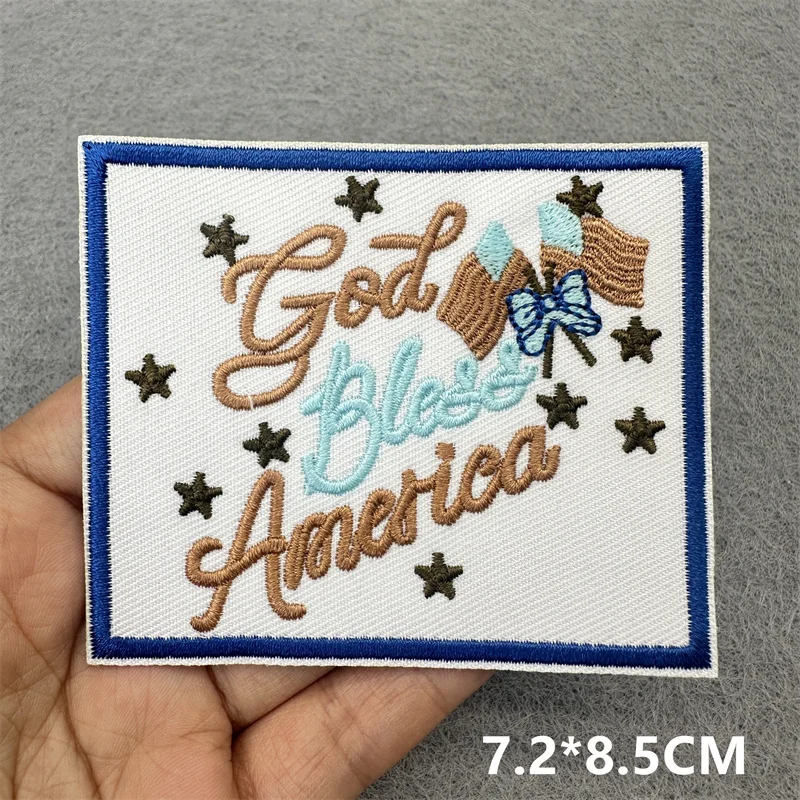 Parche termoadhesivo bordado letras rosas estilo libros – coser - imagen 5