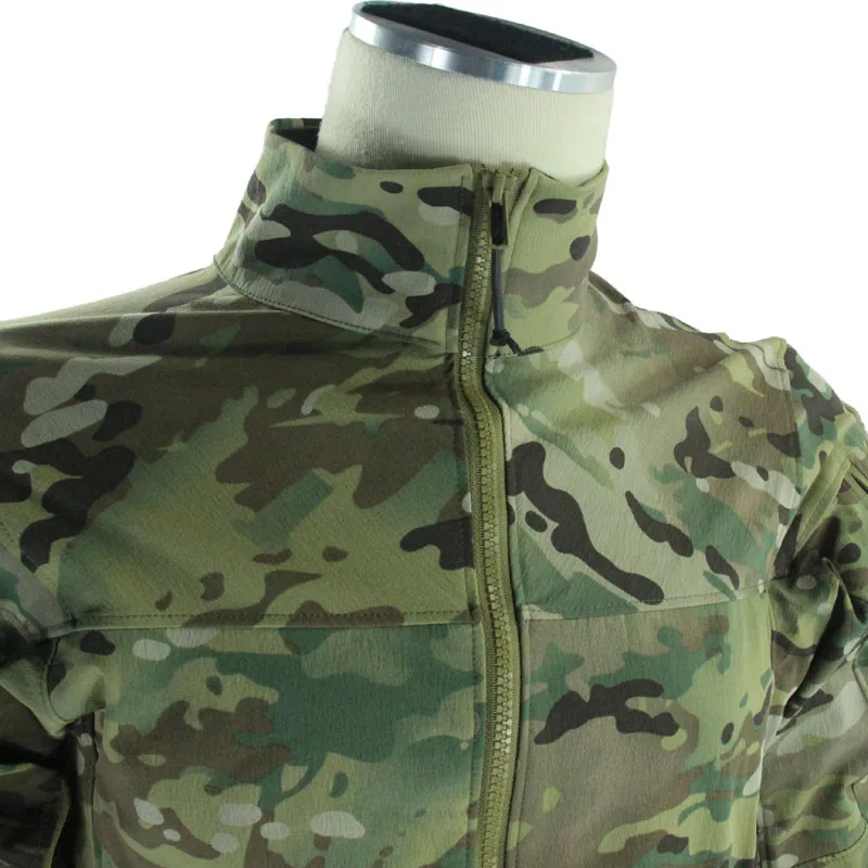 Chaqueta de camuflaje todo terreno MC elástica de cuatro lados de carcasa suave ligera para exteriores con buen ajuste - imagen 5
