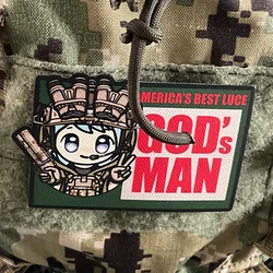 Parche Lucy Morale chica anime – Gancho y bucle para mochila