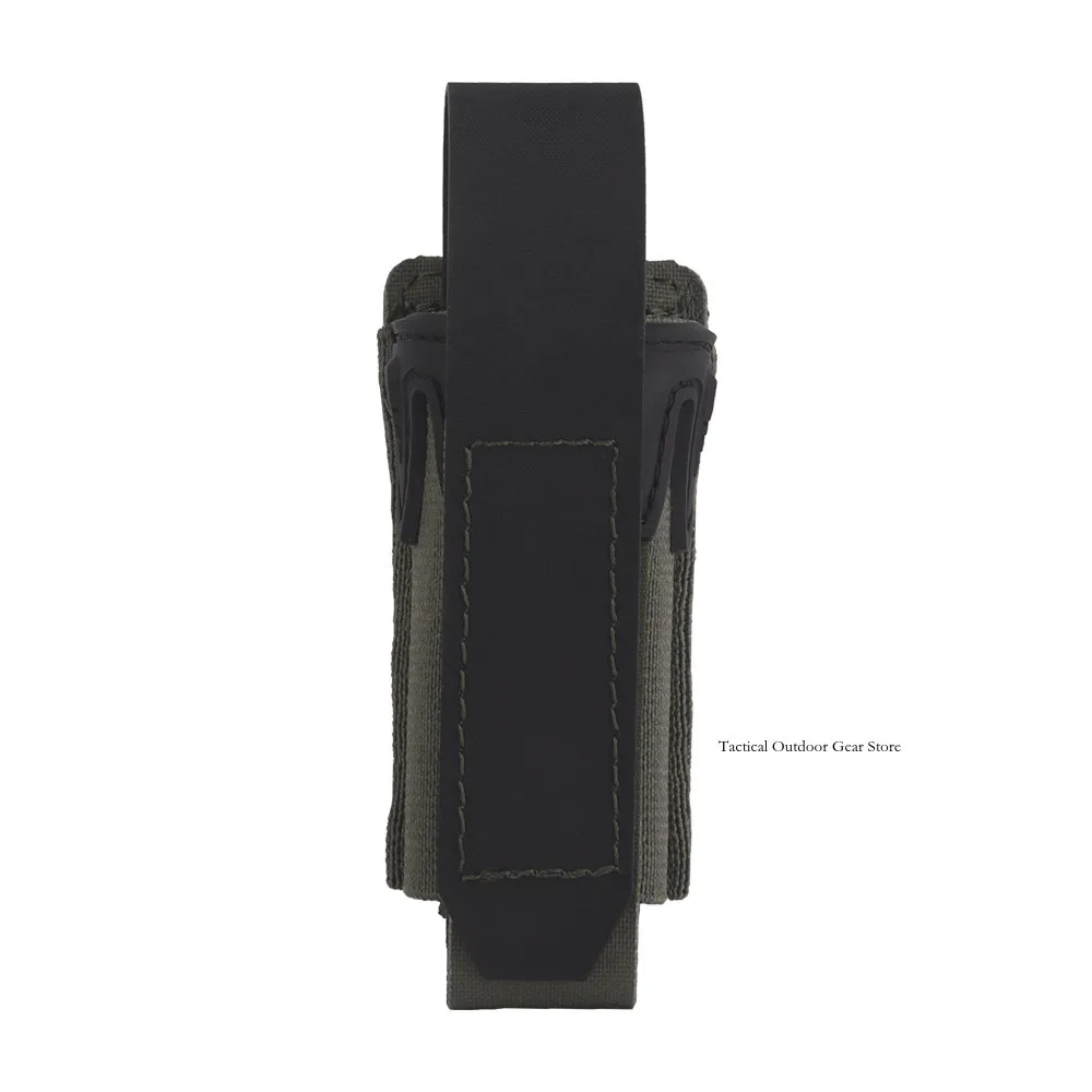 Bolsa para revista de pistola Airsoft Mag de 9MM con placa de cubierta protectora, cinturones tácticos MOLLE estilo Agilit de liberación rápida - imagen 4