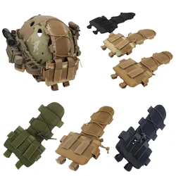 Bolsa de batería montada en la parte trasera del casco MK2: solución de almacenamiento segura para accesorios y equipos de cascos