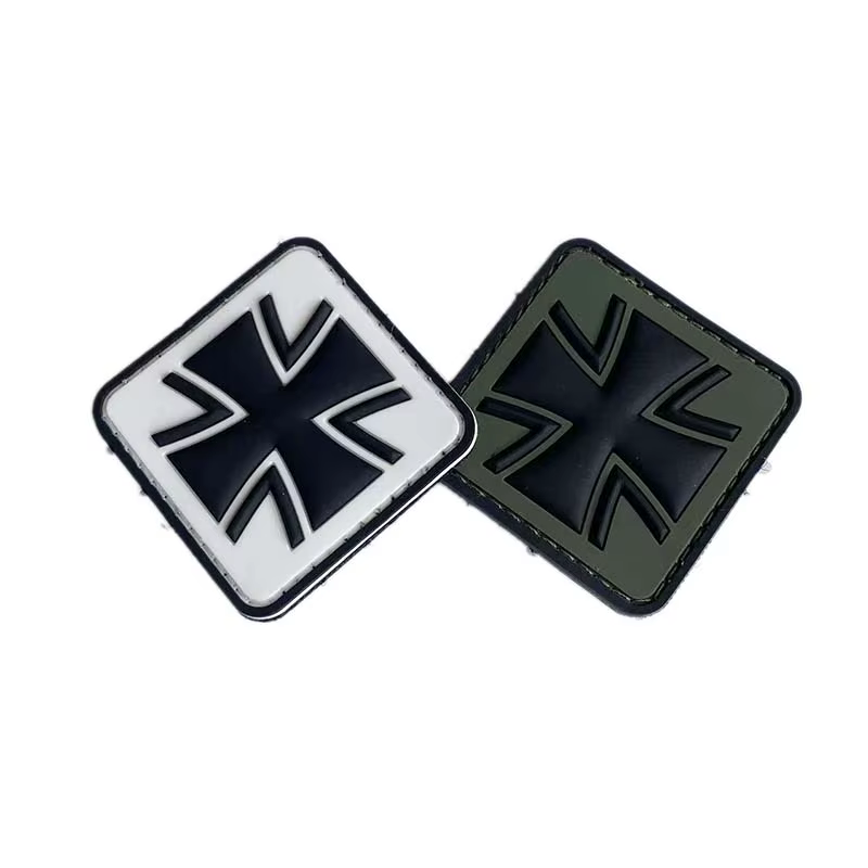 Parche PVC DEU Alemania con gancho – Insignia táctica para mochila - imagen 3