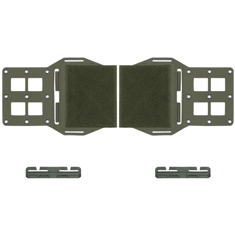 OPHIDIAN, 2 piezas, chaleco de caza, extensor de placa, extensor MOLLE, plataforma de montaje de ala, soporte de bolsillo para cuchillo MK5, montaje en pecho Acc - imagen 3