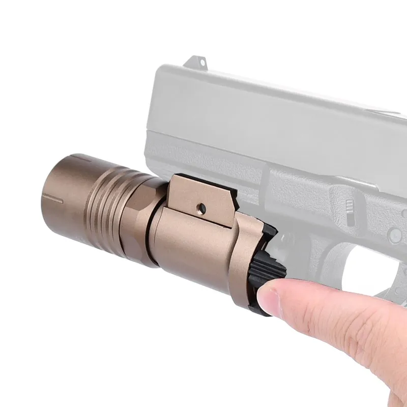 WADSN-linterna de PL350-PLHv2 táctica Airsoft, luz LED blanca de explorador, alta potencia, 1000 lúmenes, 20mm, para arma de caza - imagen 5