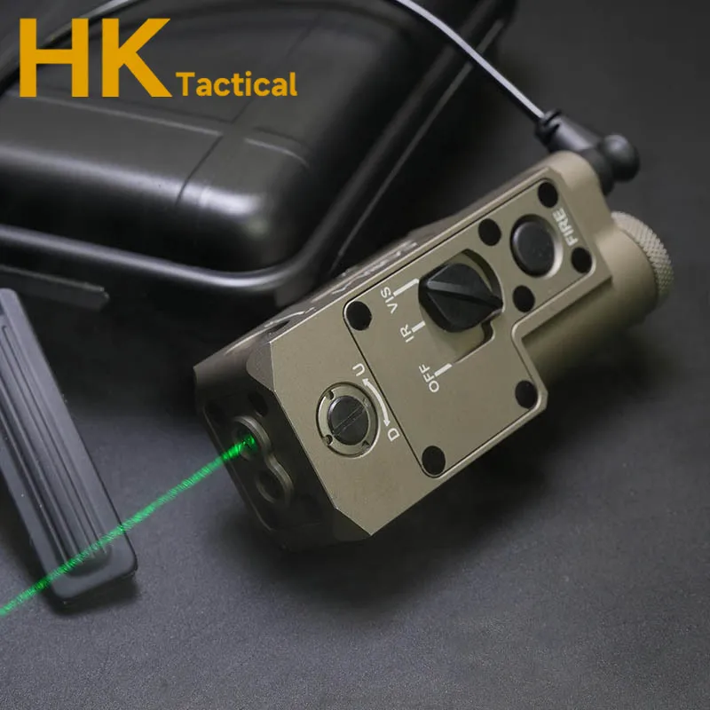 SOTAC-equipo táctico Airsoft, CQBL-1 de Metal, indicador IR rojo y verde, apto para arma de caza, Riel de 20mm, visor CQBL, lámpara de explorador, puntero láser - imagen 5