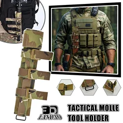Soporte Molle porta herramientas – Funda táctica hacha y cuchillo