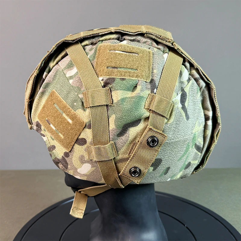 Caza táctica Cosplay fuerza especial rusa STSH-81 SSSH-94 casco de acero FUZE versión modificada de cubierta y forro de casco de camuflaje - imagen 5