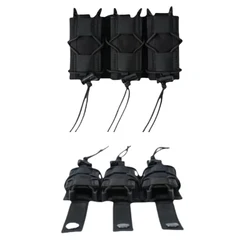 Bolsa de almacenamiento elástica Triple estilo tigre de 9MM, cubierta de cintura CS, camiseta sin mangas, bolsa de función adicional MOLLE, Kit de herramientas