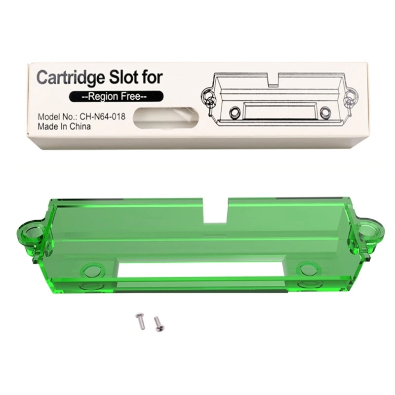Ranura cartucho para máquina juego N64, bandeja con ranura para tarjeta juego repuesto con destornilladores, para - imagen 3