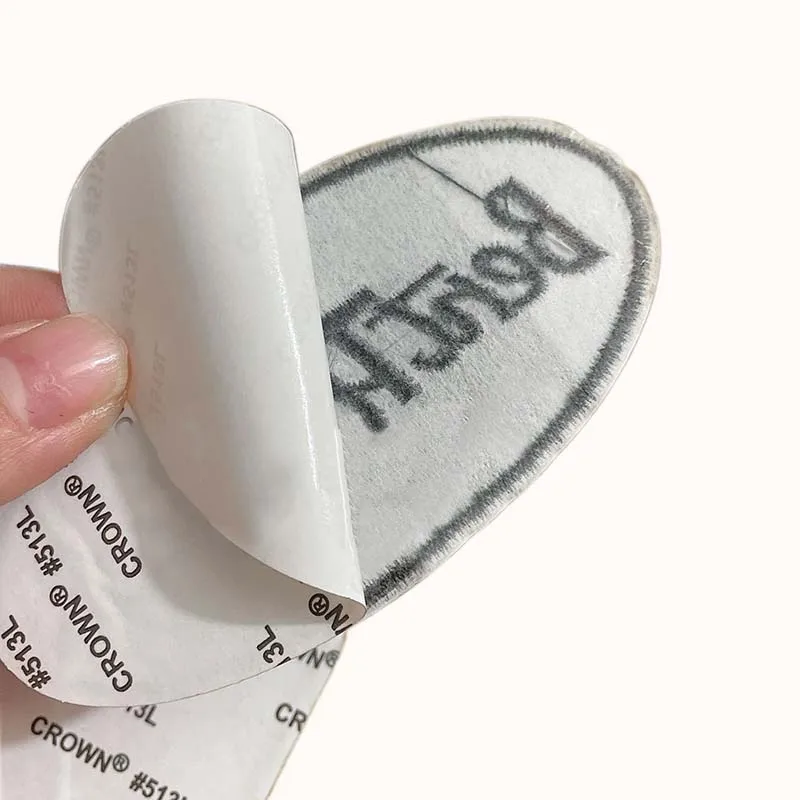 5 uds., 11 uds/insignia de tela con apliques negros, parche adhesivo, letras 'Club, parches autoadhesivos bordados deportivos para ropa, chaqueta - imagen 4