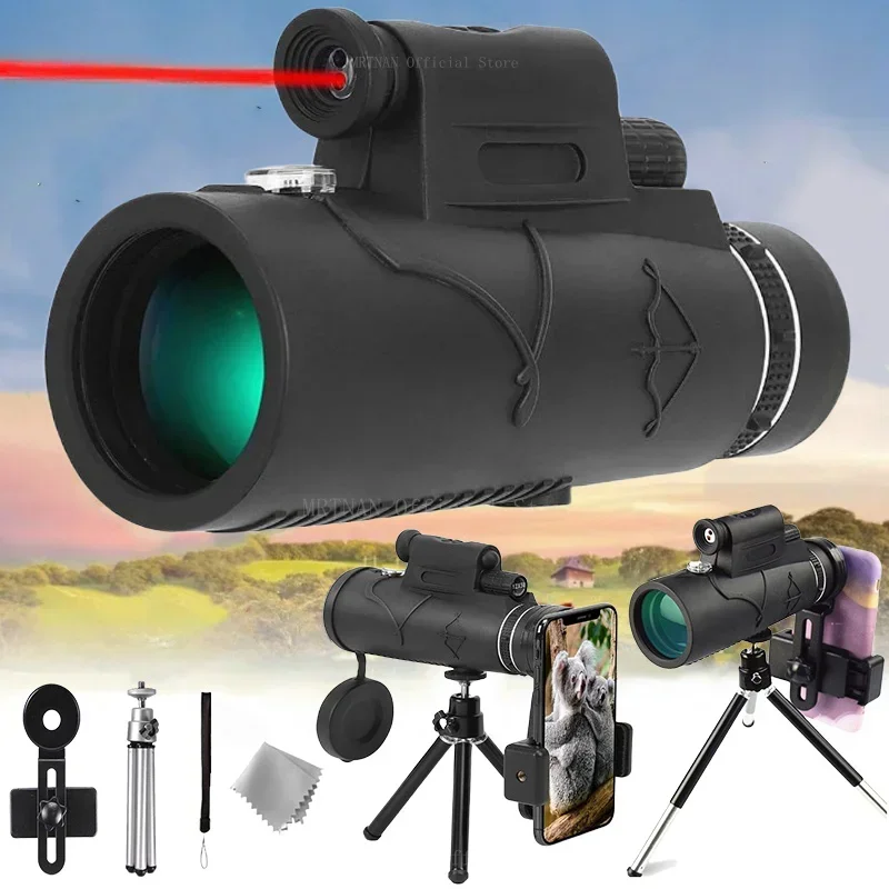 Binoculares militares HD con zoom y largo alcance para caza - imagen 3