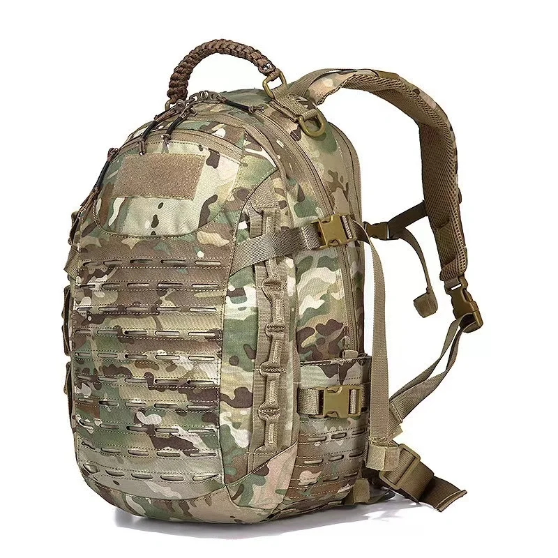 Mochila táctica militar para caza y senderismo, bolsa deportiva de gran espacio, 25L - imagen 5