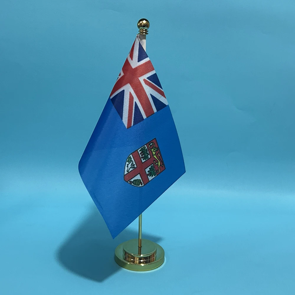 BANDERA DE SKY Bandera nacional de Fiji para escritorio poliéster - imagen 3
