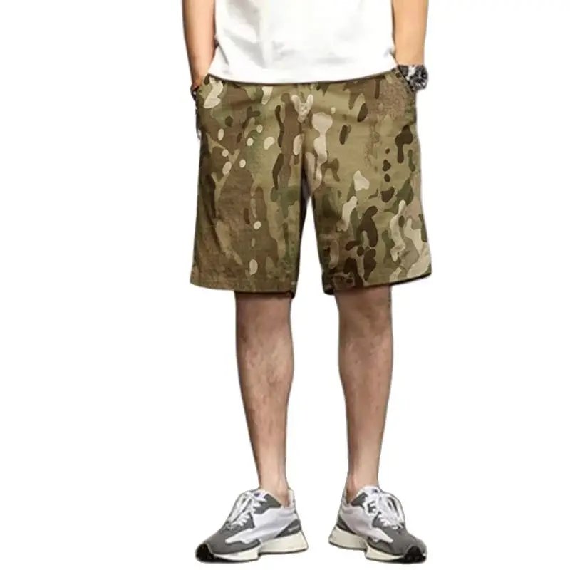 Pantalones cortos de camuflaje táctico para deportes al aire libre - imagen 4