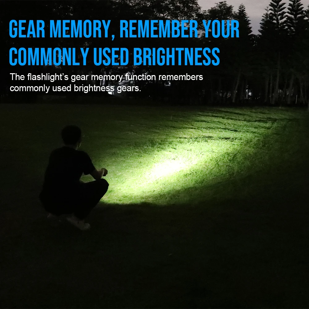 Trustfire-linterna Led táctica L2S-SE, 1050 lúmenes, alimentada por batería 14500 AA, Ipx6, 3 modos, potente EDC, para exteriores - imagen 5