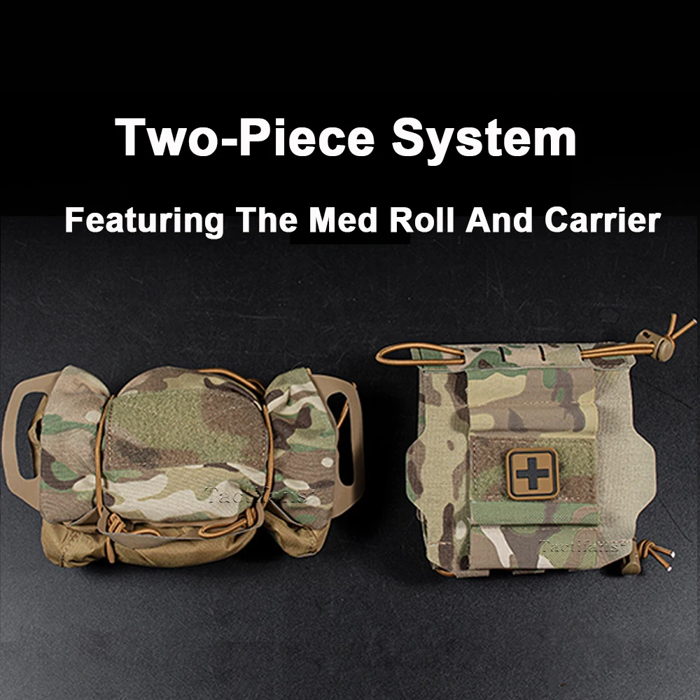 Bolsa táctica para botiquín de primeros auxilios, bolsa médica MOLLE de alta capacidad, bolsas de herramientas militares extraíbles IFAK, BP-87 - imagen 3