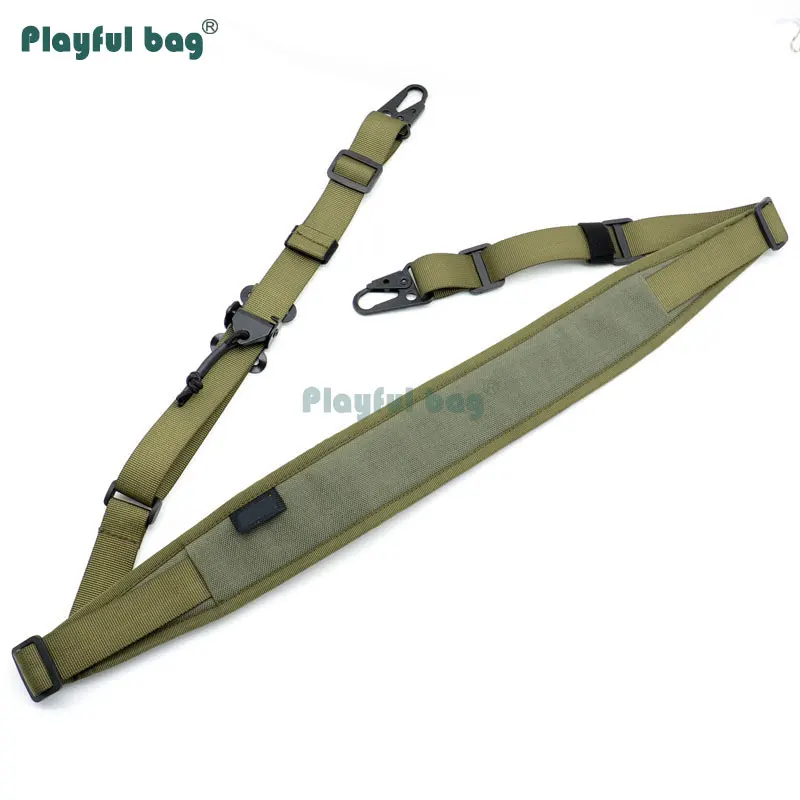 Eslinga para pistola táctica, cinturón de 2 puntos, ajuste rápido, arnés de correa para pistola de caza, equipo para deportes al aire libre AQB140 - imagen 2