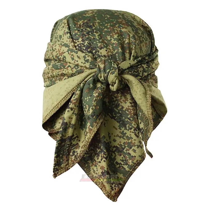 Turbante del ejército ruso Airborne Emr Little Green Man Camo Triangle Scarf - imagen 2