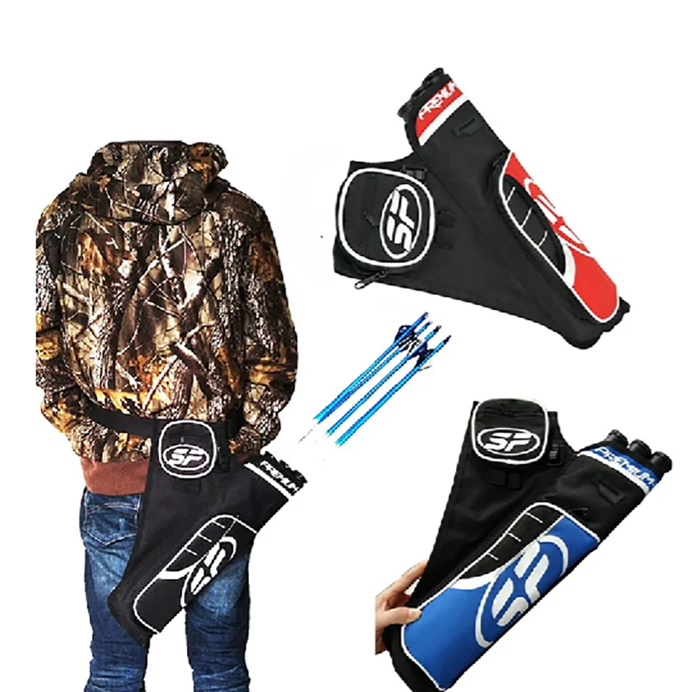 Flechas, aljaba, tubo de tiro con arco, flechas de carbono puro, cinturón, caza, arco recurvo tradicional y flecha, soporte personalizado para bolsa de cadera - imagen 3