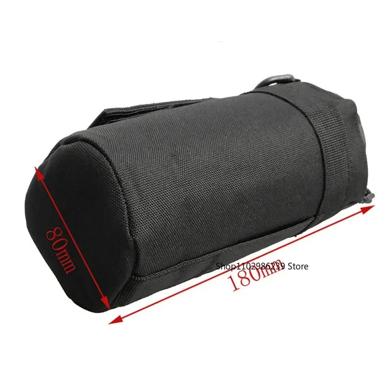 Bolsa multifunción para botella de agua Molle, bolsa para herramientas con cordón para acampar al aire libre, senderismo, viaje, deporte, hervidor - imagen 4