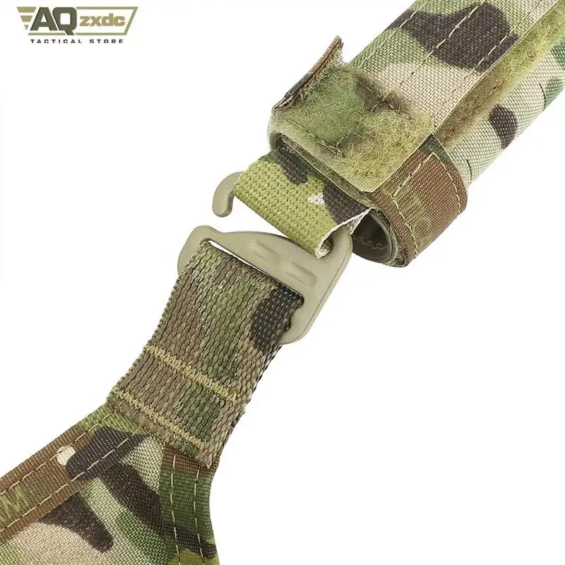 AQzxdc Cubierta protectora táctica para trípode de ametralladora pesada: se fija y quitar rápidamente con la cubierta de pierna de velcro del sistema Molle - imagen 4