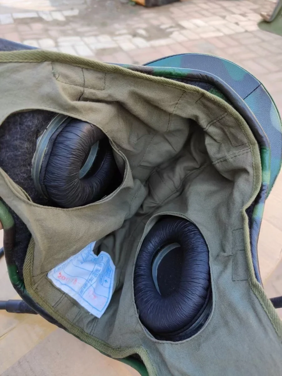 Sombrero modificable para exteriores, gorro de juego, forro de piel de oveja pura, cinturón de colisión con auriculares integrados - imagen 2