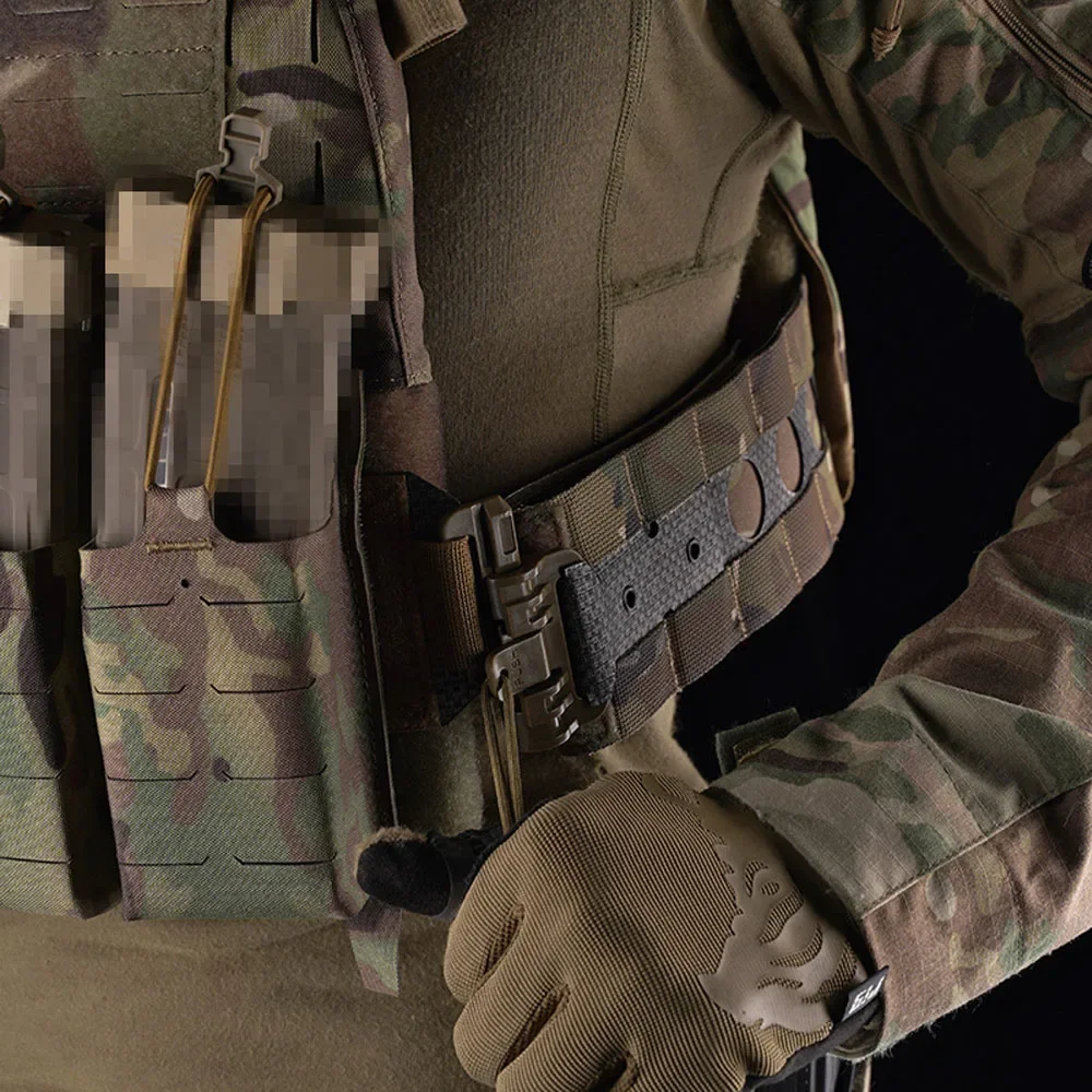 FCPC V5 chaleco táctico hebilla de liberación rápida estilo Ferro Airsoft chaleco de caza Cummerbund accesorios 2 uds - imagen 5