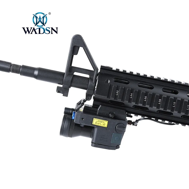 WADSN Airsoft-arma de Rifle de caza LLM01 montada hacia abajo, luz de puntero láser IR roja con linterna Led blanca de 350 lúmenes, nueva versión - imagen 5