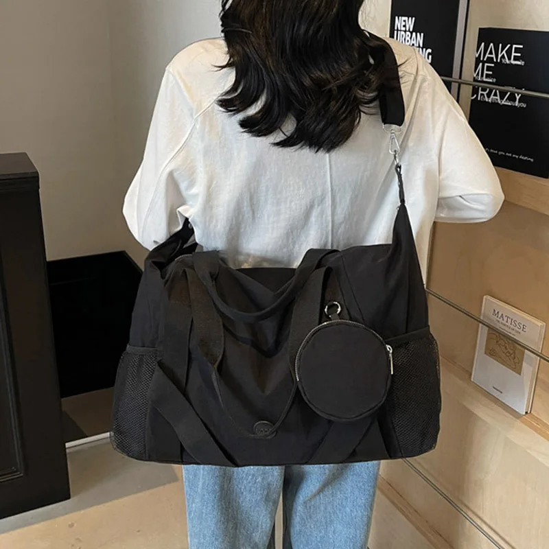 Bolso de viaje Fitness para deportes al aire libre, senderismo, natación, Yoga, Camping, bolso cruzado, viaje de negocios, equipaje, bolsa de entrenamiento universitario - imagen 5