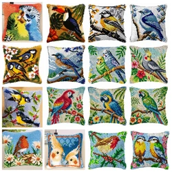 Smyrna Bird Series – Kit gancho de pestillo para alfombras y cojines