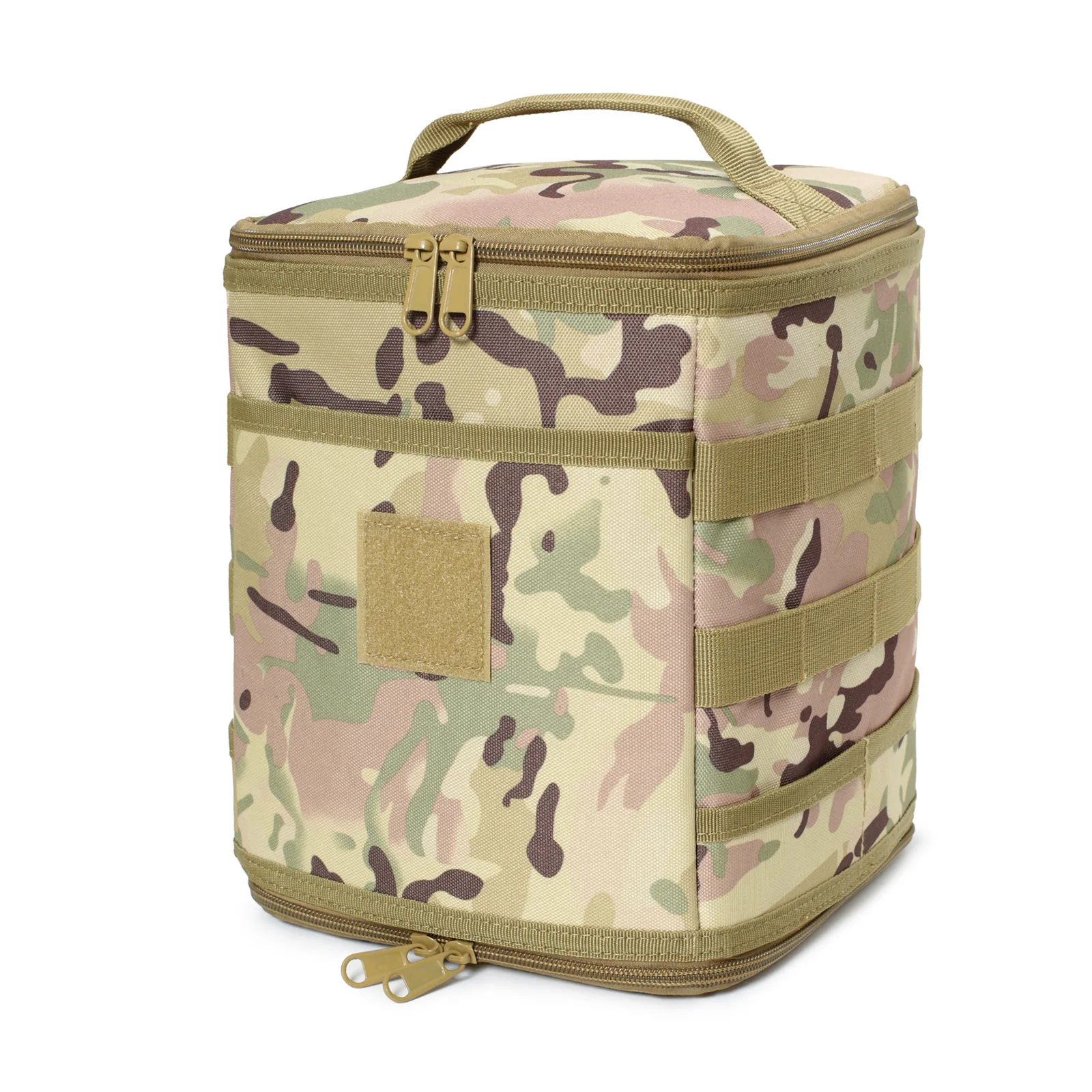 Bolsa de almacenamiento táctica para acampada de 7L, bolsa de mano de utilidad, organizador de maletero, bolsa de almacenamiento de lata de Gas - imagen 4