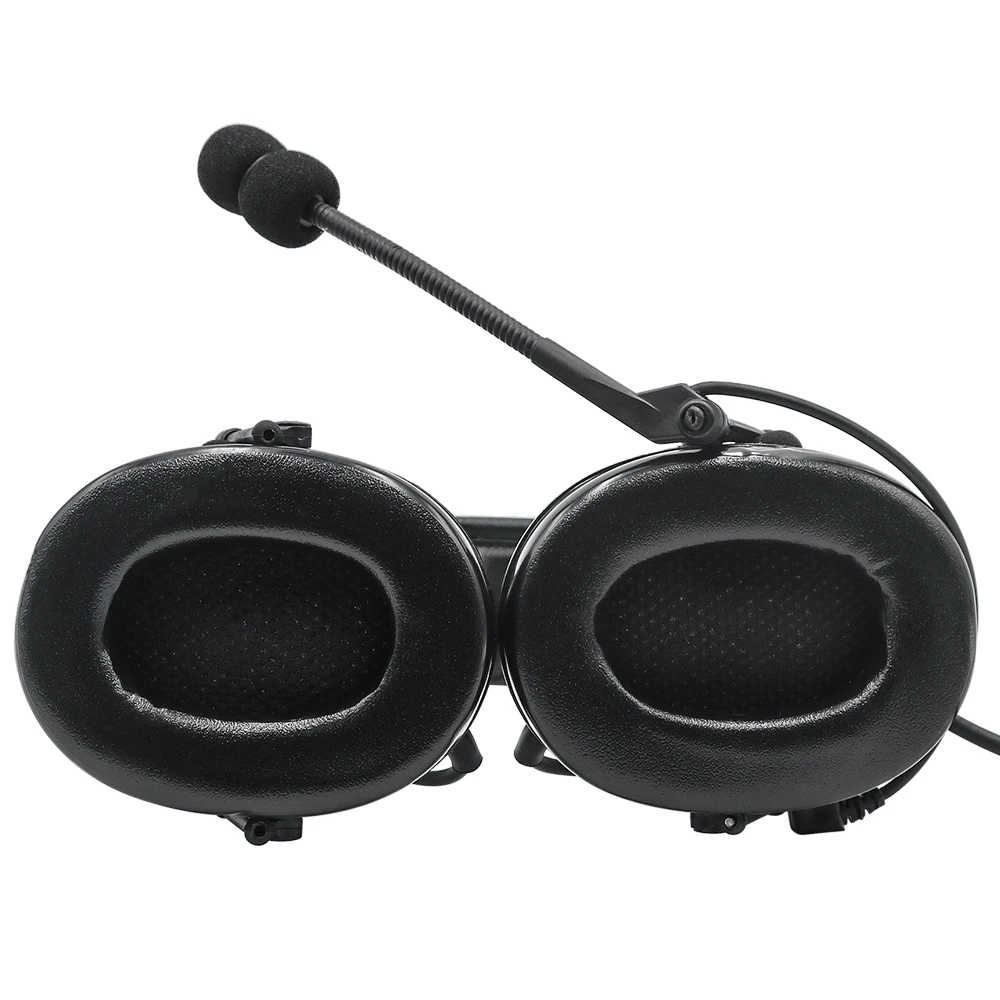 TCIHEADSET-auriculares tácticos para caza, audífonos con orejeras protectoras para tiro electrónico, reducción de ruido - imagen 5