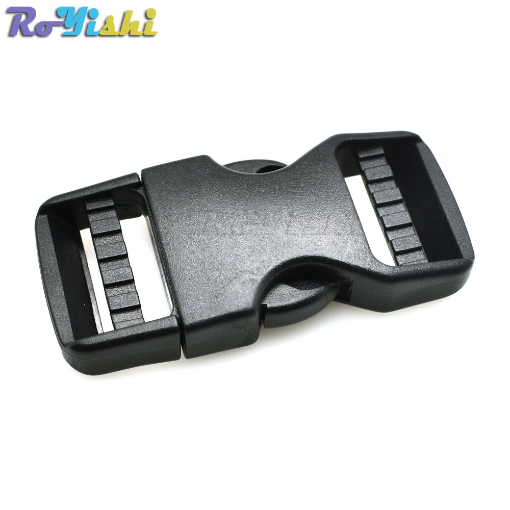 Correas de hebilla de Liberación lateral de 1 ", Collar de perro ajustable Dual, correas tácticas para mochila, cinturones, bolsas de Camping y senderismo, piezas - imagen 3