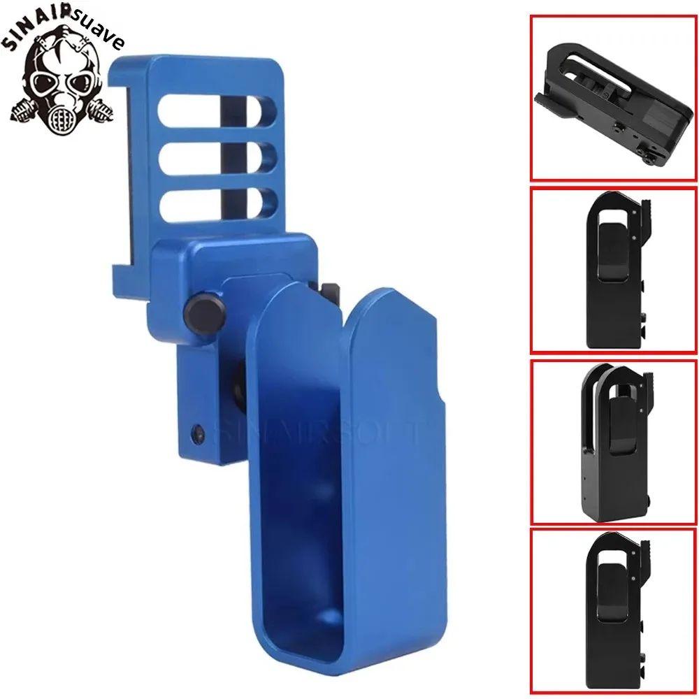 SINAIRSOFT IPSC USPSA IDPA S-2 bloque de inserción de funda de aluminio para mano izquierda para Glock 1911 CZ cinturón táctico de caza
